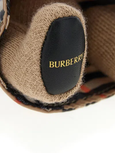 Burberry Thomas Keyring Multicolor In Brown