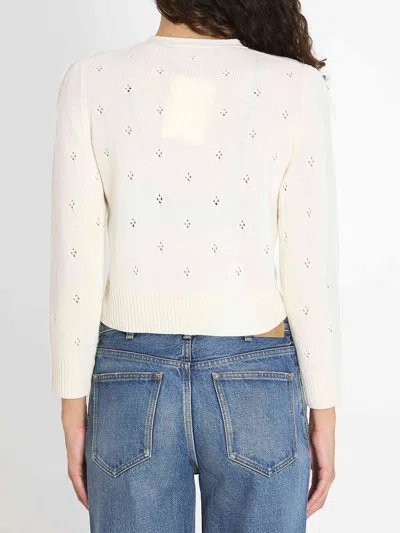 Chloé Chloe Women Wool And Cashmere Sweater In White