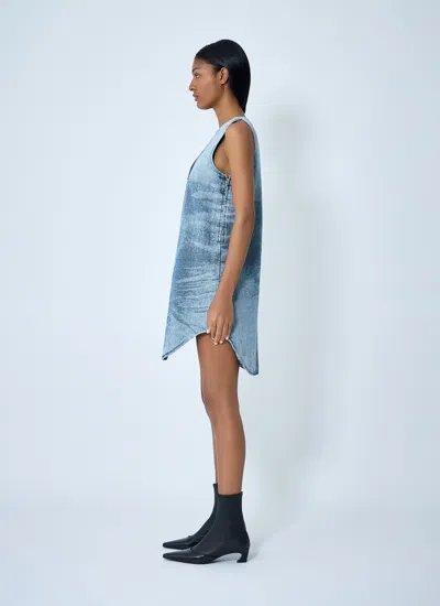 Diesel Women De-laris-dress-fsh In Blue
