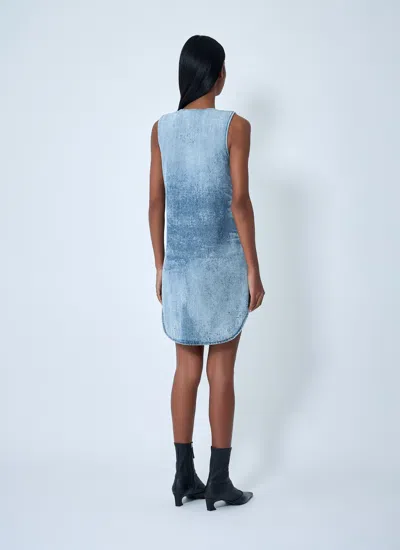 Diesel Women De-laris-dress-fsh In Blue