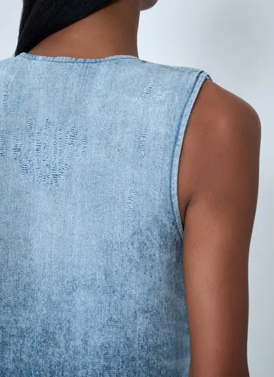 Diesel Women De-laris-dress-fsh In Blue