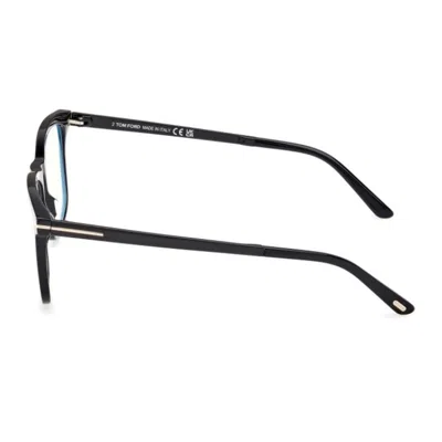 Tom Ford Contrast-frame Flat Mirror In Black