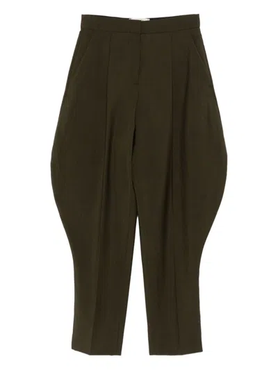 Fendi Women Riding Trousers In Green