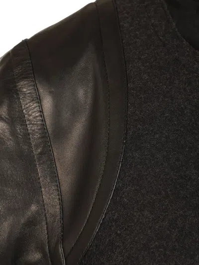 Fendi Single-breasted Short Jacket Coats Grey In Gray