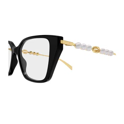 Gucci Gg1969o Linea Emblem Eyeglasses In Black