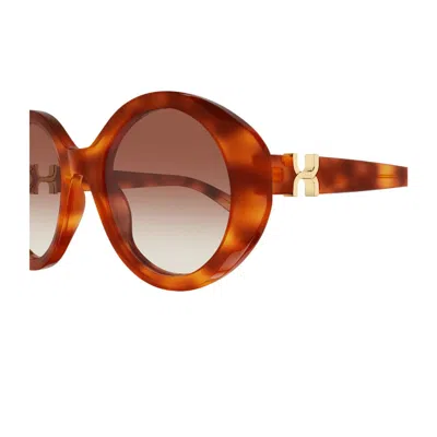 Chloé Ch0332s Marcie-linea Sunglasses In Brown