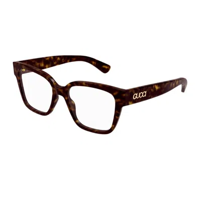 Gucci Gg1791o Linea Name Of Brand 006 Havana Glasses In Brown