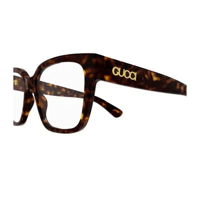 Gucci Gg1791o Linea Name Of Brand 006 Havana Glasses In Brown
