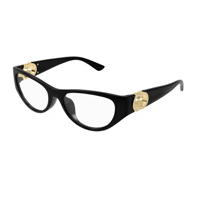Gucci Gg1825o Linea Emblem Eyeglasses In Black