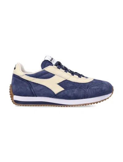 Diadora Heritage Equipe 75 Sw Suede Leather Sneakers In Multi