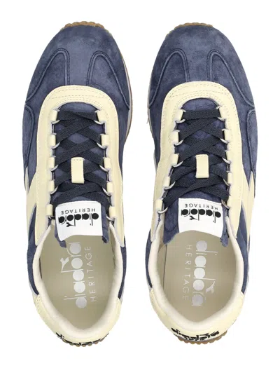 Diadora Heritage Equipe 75 Sw Suede Leather Sneakers In Multi