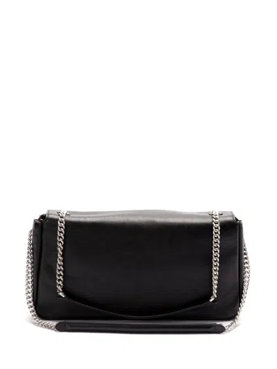 Fendi Women Black Calf Leather Bag In Black