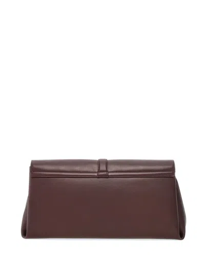 Ferragamo Women's Medium Front Flap Soulder Bag In Brown