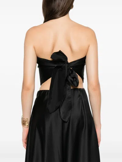 Forte Forte Bustier Top In Black