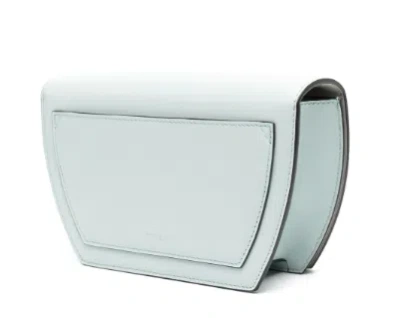 Furla Light Blue Leather Bag With Sphere Detailing In Blue