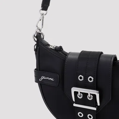 Ganni Our Legacy White Merino Wool Sweater In Black