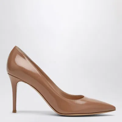 Gianvito Rossi Gianvito 85 Pumps In Caramel-coloured Leather In Brown