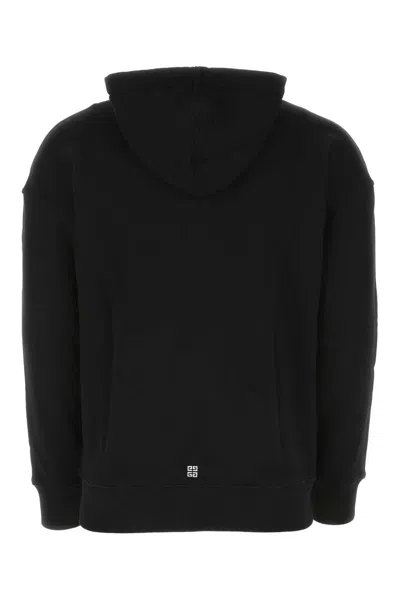 Givenchy Logo-print Hoodie In Black