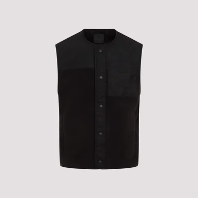 Givenchy Mix Material Vest 4g Pocket In Black