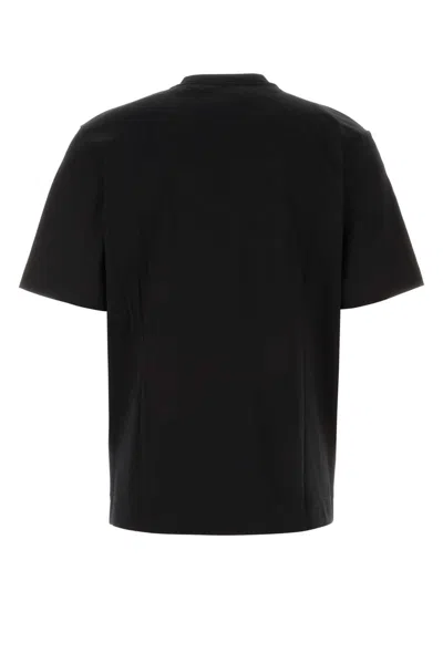 Fendi Black Cotton Jersey Oversized T-shirt