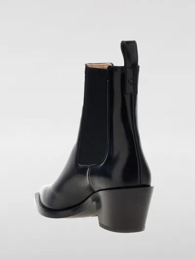 Gianvito Rossi Wylie Dover 45 Glossed-leather Chelsea Boots In Black
