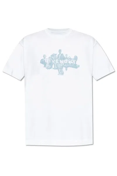 Givenchy Oggetti Di Hubert Printed T-shirt In White
