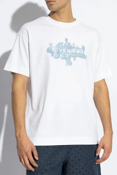 Givenchy Oggetti Di Hubert Printed T-shirt In White