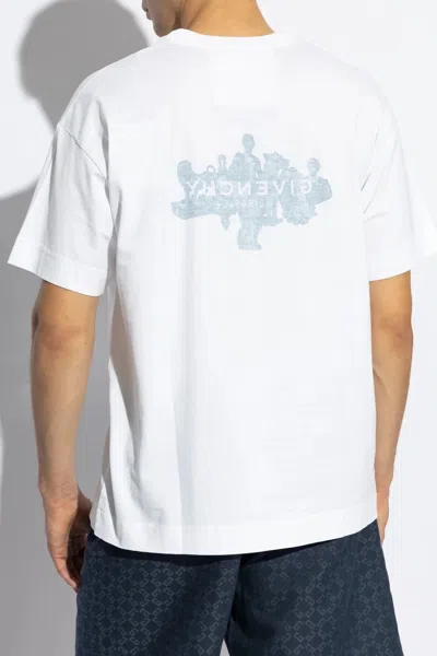 Givenchy Oggetti Di Hubert Printed T-shirt In White