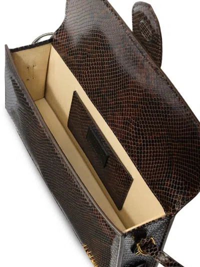 Jacquemus Balmain Small Sync Tote Bag In Red