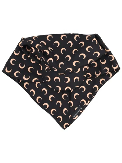 Marine Serre Khaite Simona Shoulder Bag In Black