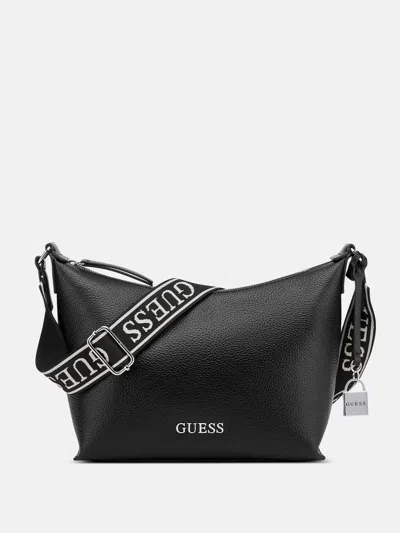 Guess Factory Maleena Convertible Bag In Black