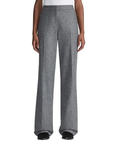 Lafayette 148 New York Gates Flecked Donegal Tweed Pants In Gray