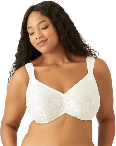 Wacoal Awareness Bra Women's Ivory Seamless Full Coverage Underwire Gbo514 In White