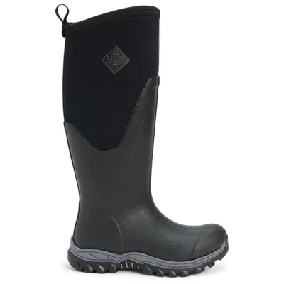 Muck Boot Womens Arctic Sport Ii Tall Boot - Black In Animal Print