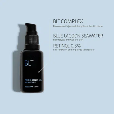 Blue Lagoon Skincare Bl+ The Retinol Cream In Black