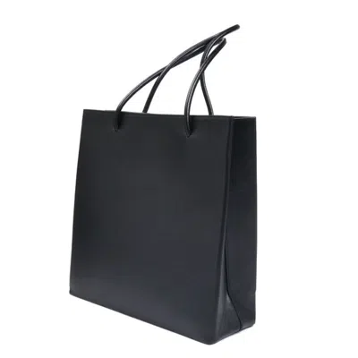 Pre-owned Balenciaga Black Leather Tote Bag ()