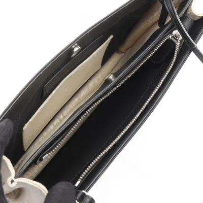 Pre-owned Balenciaga Navy Pochette Black Ivory Canvas Pochette Shoulder Bag () In Multi