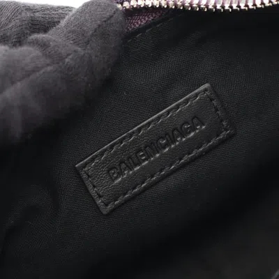 Pre-owned Balenciaga Purple Leather Shoulder Bag ()