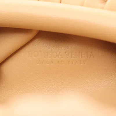 Pre-owned Bottega Veneta Beige Leather Pouch Shoulder Bag () In Sand