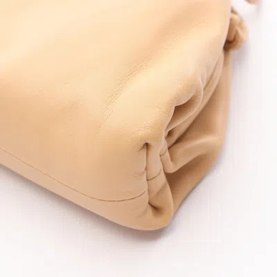 Pre-owned Bottega Veneta Beige Leather Pouch Shoulder Bag () In Sand