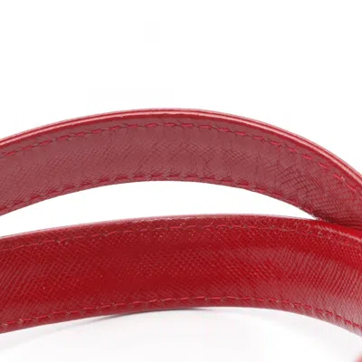 Pre-owned Burberry Beige Multi-color Red Color Canvas Leather Tote Bag ()