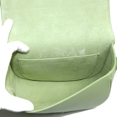 Pre-owned Celine Green Leather Shoulder Bag ()
