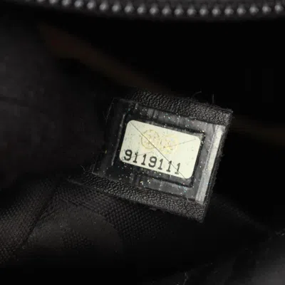 Pre-owned Chanel Beige Black Leather Tote Bag () In Multi