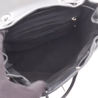 Pre-owned Chanel Black Leather Backpack ()