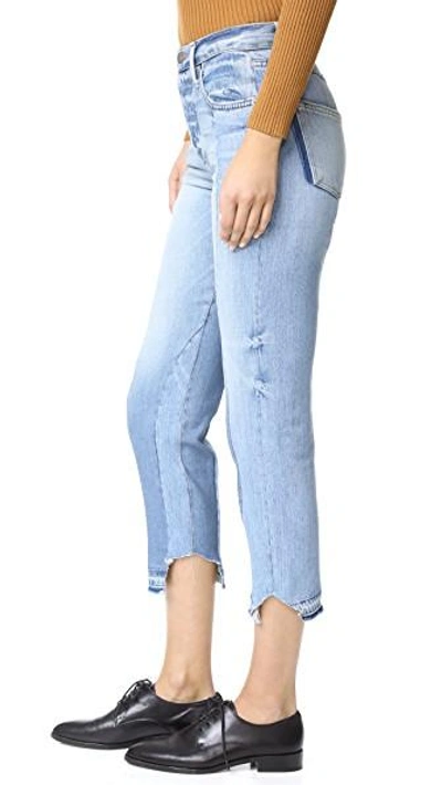 Shop Frame Le Mix Jeans In Mix & Match