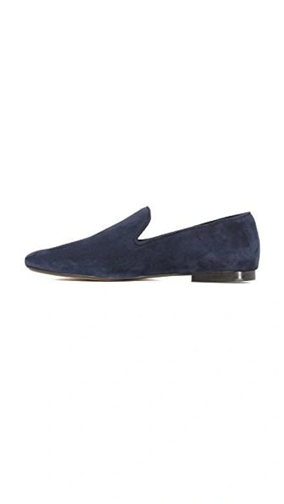 Shop Vince Bray 2 Loafers In Deep Blue