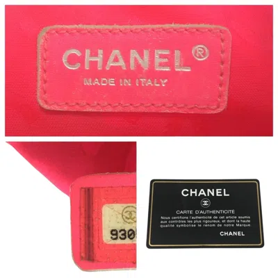 Pre-owned Chanel Black Leather Pochette Shoulder Bag ()