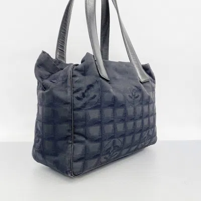 Pre-owned Chanel Black Nylon Tote Bag ()