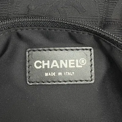 Pre-owned Chanel Black Nylon Tote Bag ()