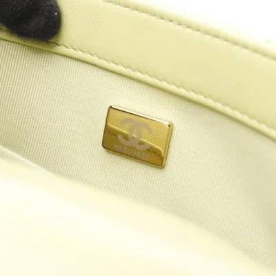 Pre-owned Chanel Green Leather Shoulder Bag ()